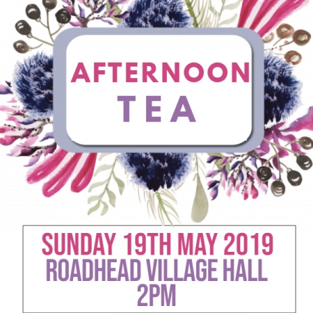 Afternoon tea @ Roadhead village hall