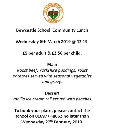 Community Lunch 06.03.19