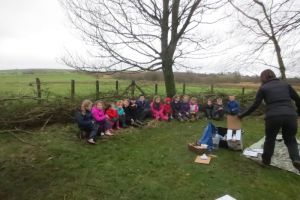 Forest school at Bewcastle 