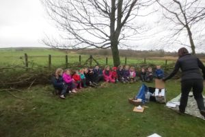 Forest school at Bewcastle 